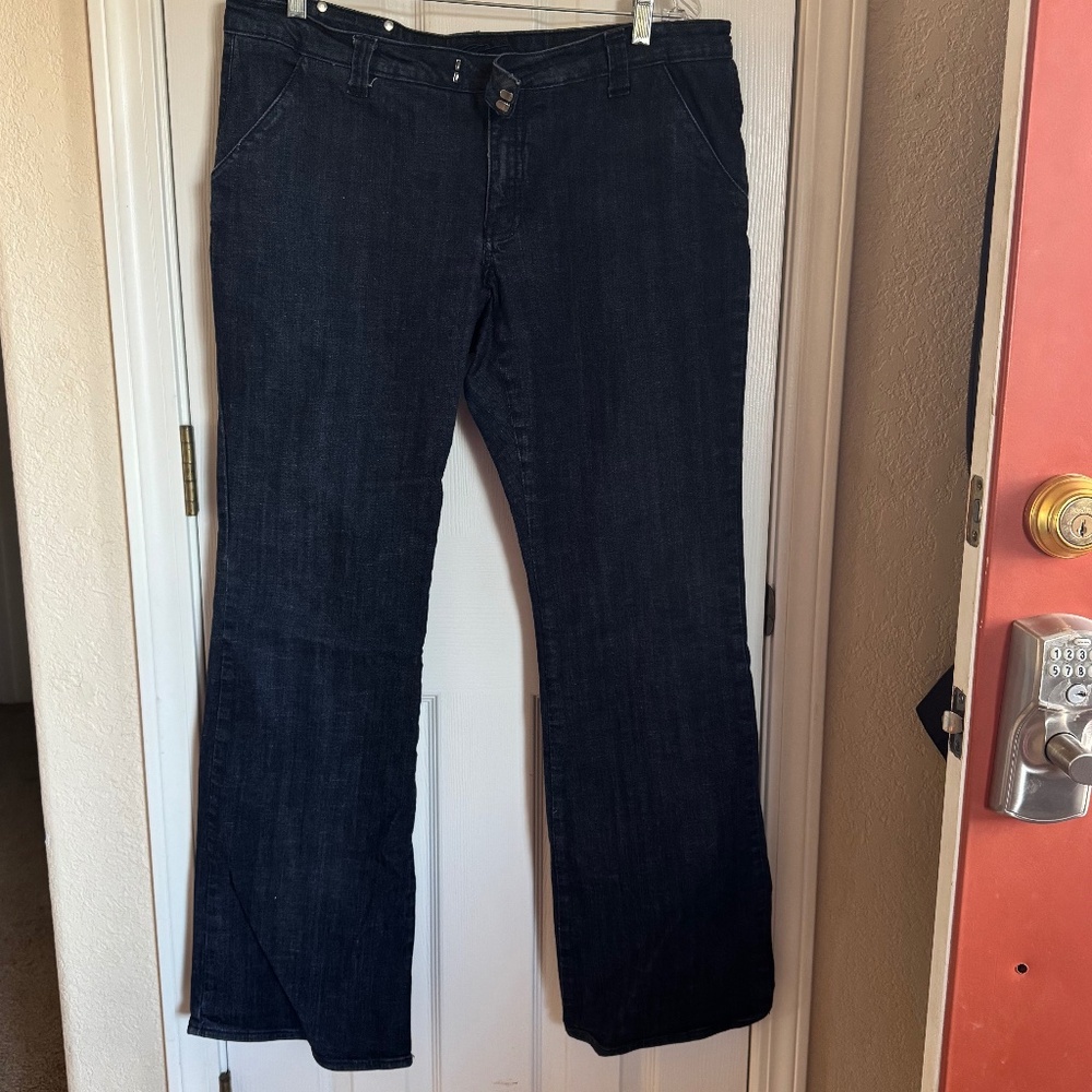 PZI Dark wash jeans Sz 16  34" inseam